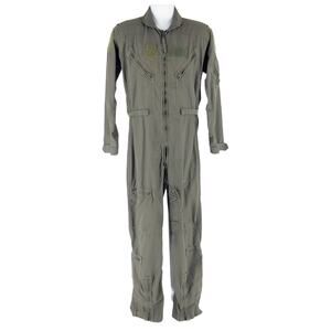 Flight suit coveralls jumpsuit military sage green 40WL